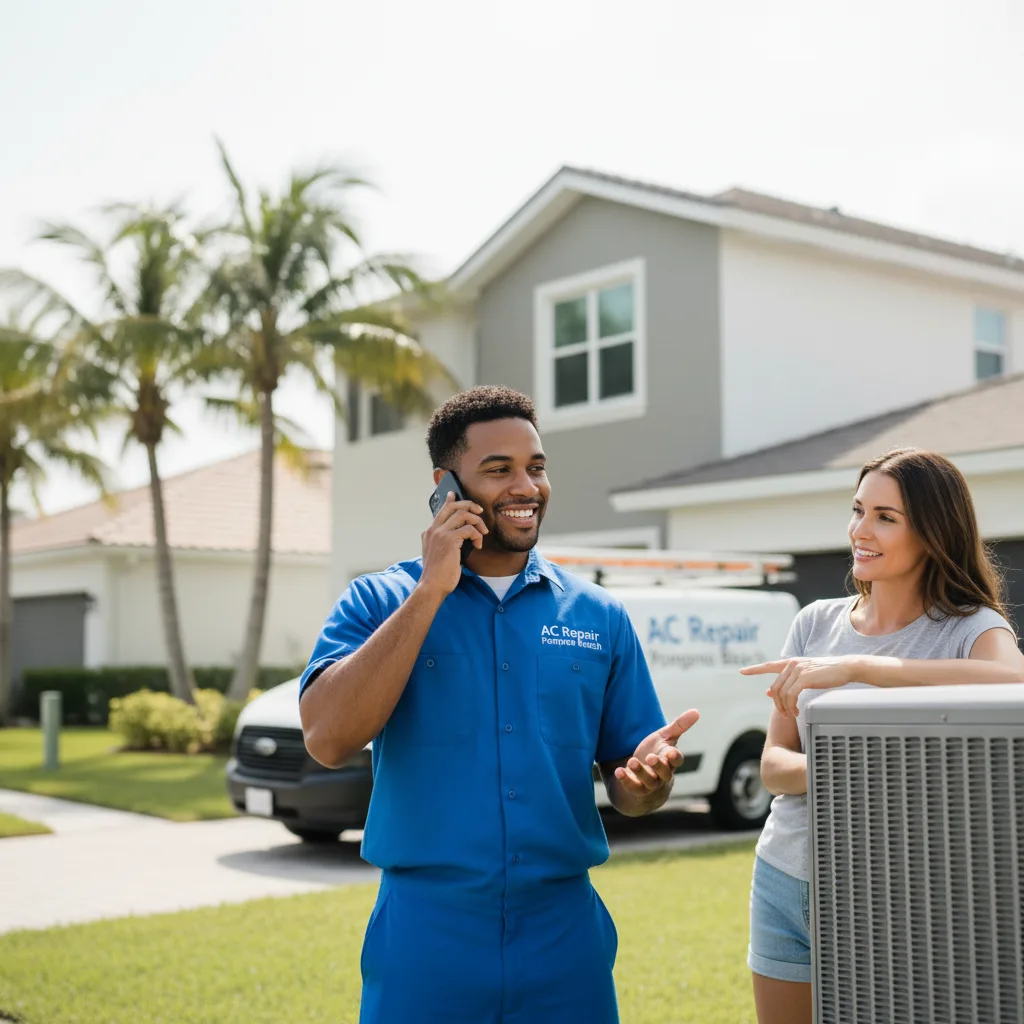 AC Repair Pompano Beach customer support in Bushkill